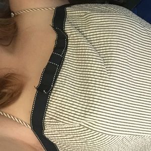 Cute sailor maxi dress